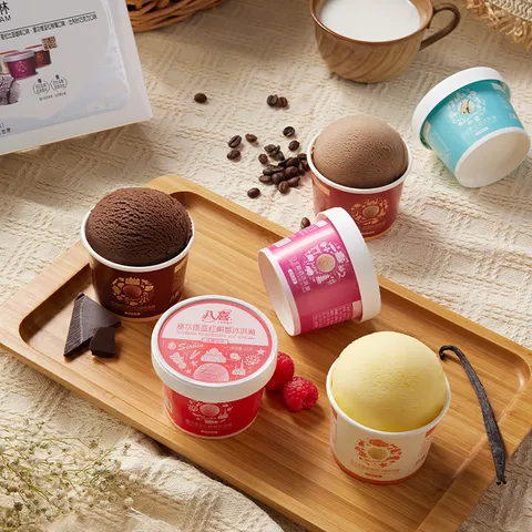 八喜冰淇淋 珍品六合一 混合口味65g*6杯 家庭装 杯装组合 冰淇淋 图片 5