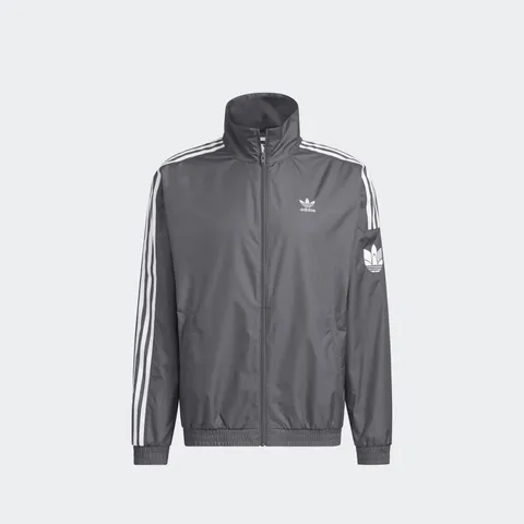 adidas情侣款复古风梭织立领夹克外套男女秋季阿迪达斯官方三叶草 图片 7