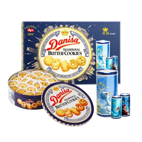 皇冠（danisa）丹麦曲奇饼干礼盒908g+60g丹麦进口休闲零食中秋送礼物企业团购 图片 2