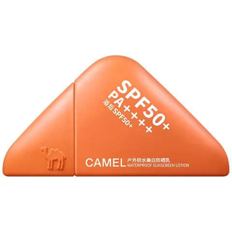 骆驼（CAMEL）防水美白防晒乳霜50g 高倍隔离素颜霜男女士 室外防汗防紫外线50+ 图片 8