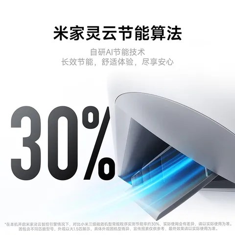 小米【价保618】巨省电双排款 1.5匹一级能效 内外机双排铜管 空调挂机35GW-PG15/N1A1 整机十年质保 图片 6