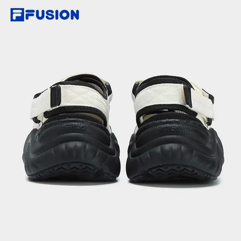 FILA FUSION斐乐潮牌玛丽珍凉鞋女鞋凉拖魔术贴海螺沙滩鞋 图片 9