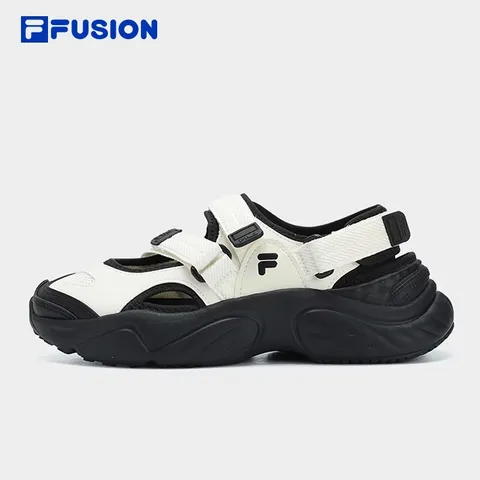 FILA FUSION斐乐潮牌玛丽珍凉鞋女鞋凉拖魔术贴海螺沙滩鞋 图片 6