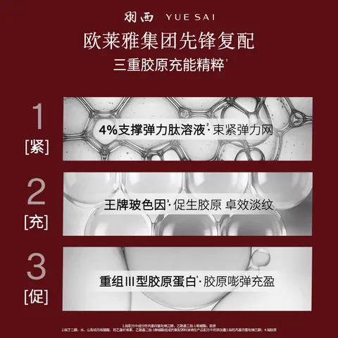 羽西【618现货】鎏金水回弹霜PDRN淡纹保湿紧致护肤品送女友 图片 4