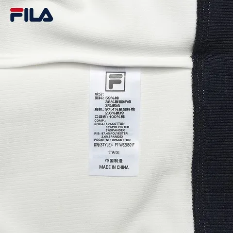 FILA MUSE 杨幂同款斐乐官方女士针织长袖外套2026夏新款休闲百搭上衣 云白-WT L 170/88A/L 图片 9