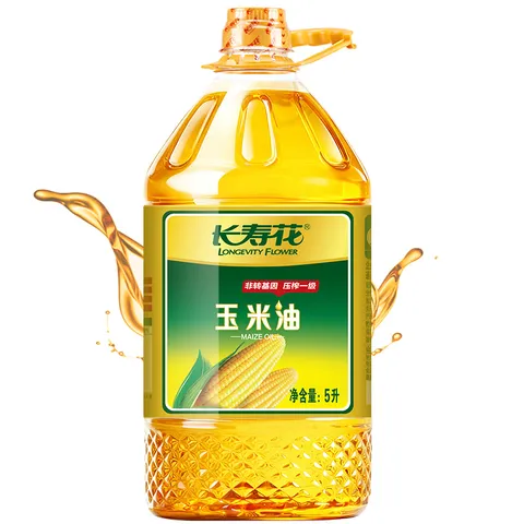 长寿花玉米油非转基因物理压榨食用油烘焙油 5L*2桶 图片 2