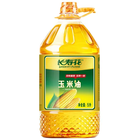 长寿花玉米油非转基因物理压榨食用油烘焙油 5L*2桶 图片 5