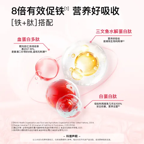 minayo美那有 富铁软糖女性姨妈期孕期哺乳期好气血铁元素软糖7mg/粒 图片 7