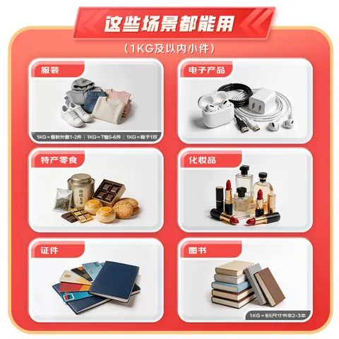 【京东快递】 1kg以内一口价（全国单次） 寄快递寄小件寄礼品 上门取件 图片 3