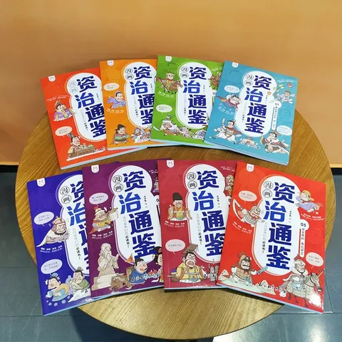 漫画资治通鉴（套装8册）瞬时记历史，直通历史课 书香节 阅读节 图片 3