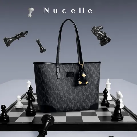 纽芝兰（NUCELLE）Angelababy同款女包2026轻奢鸭子托特包通勤单肩女士包包生日礼物 图片 5