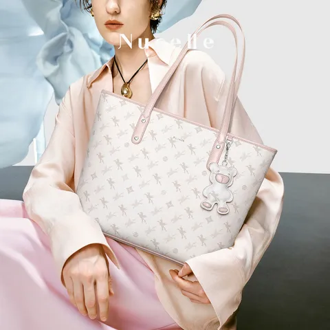 纽芝兰（NUCELLE）Angelababy同款飞马托特包2026单肩手提大容量女士包开学生日礼物 图片 3