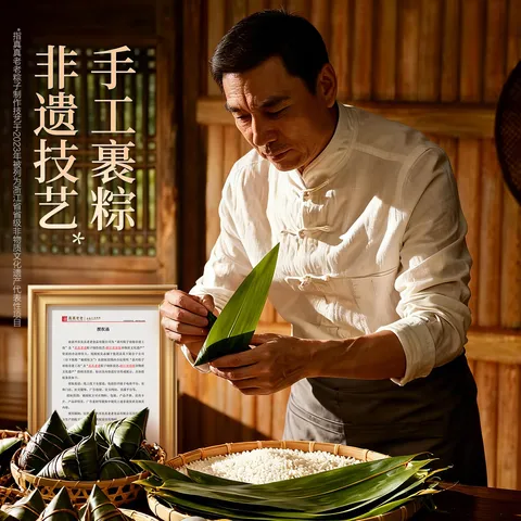 良品铺子锦绣粽情礼1200g 肉粽豆沙粽子礼盒端午节送礼企业团购 休闲零食 图片 7