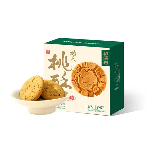 泸溪河 原味桃酥600g超1斤 南京特产面包糕点心早餐营养休闲零食 图片 7