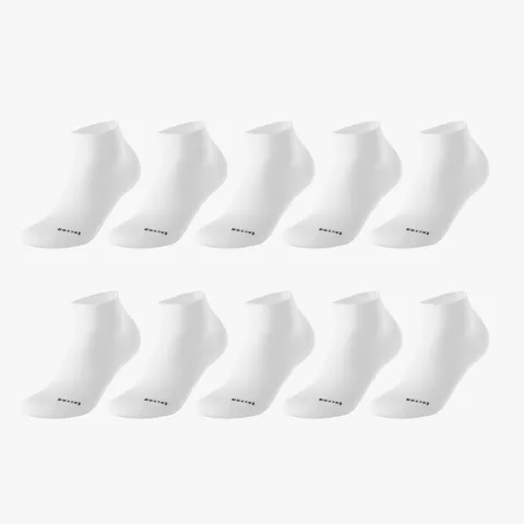 MIHOCOT INTELLIGENT TEXTILE TECHNOLOGY/棉伙棉伴 棉短袜 10双 白色