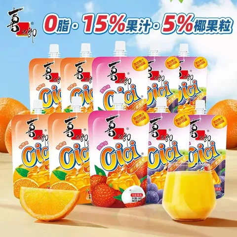 XIZHILANG/喜之郎 果冻爽 多口味 150克*10支