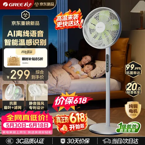 GREE/格力 电风扇 落地扇 大风量