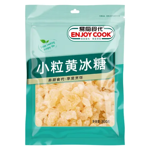 易厨食代小粒黄冰糖3斤（300g*5袋）煲汤冷饮泡酒绿豆水老冰糖碎黄冰糖 图片 10