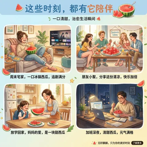京鲜生 无籽麒麟西瓜 1粒装 净重5-7斤 生鲜水果源头直发包邮 图片 2