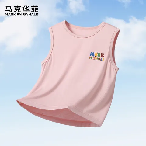 Mark Fairwhale/马克华菲 儿童夏季无袖T恤背心 80