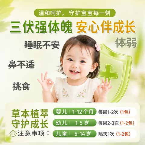 仁和三伏天儿童药浴包艾叶泡浴艾叶泡脚包宝宝泡澡艾草泡浴三伏浴泡脚 【18袋/盒】三伏泡浴包 图片 4