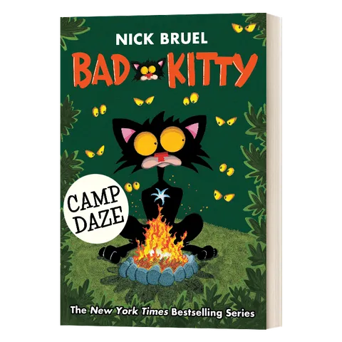 Bad Kitty Camp Daze 坏猫咪营地发呆 英文原版 章节书 全英文版 图片 2