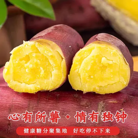 京地达海南板栗薯红薯 糖心番薯 净重4.5斤（2-6两/个）源头直发包邮 图片 6