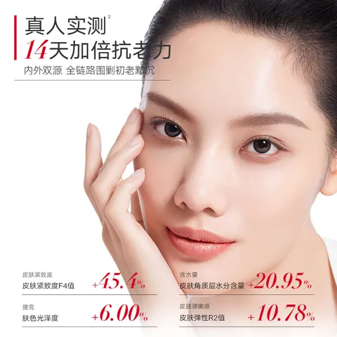 丸美四抗青春丝滑柔肤霜紧致抗皱淡纹补水保湿面霜 2.0四抗面霜50g 图片 4
