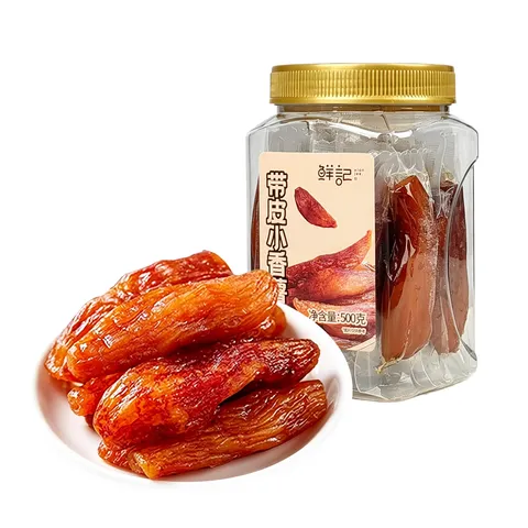 鲜记带皮小香薯500g 农家蒸薯干 番薯红薯干 独立真空包装 年货零食 带皮小香薯500g 图片 8