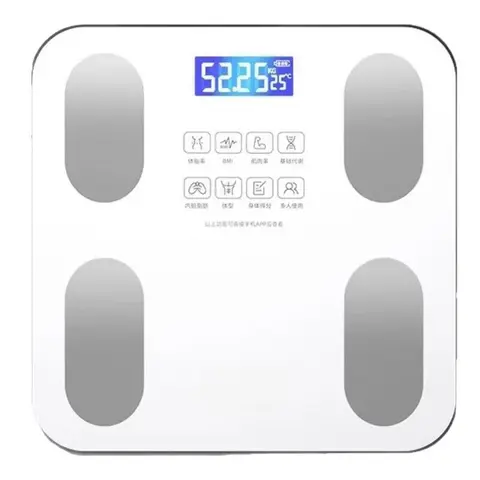 体重秤米家APP体脂秤电子秤称体重秤减肥专用智能精准体重宿舍家用减肥专用智联精准电子秤体重秤 【活动专用】米家APP体脂秤 充电 特厚钢化玻璃 图片 6