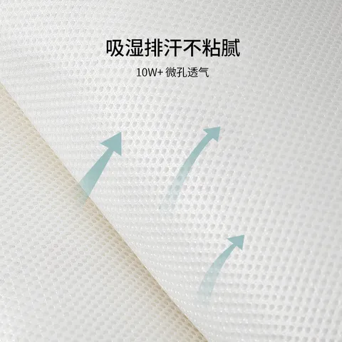 嫚熙（EMXEE）婴儿枕头新生儿童宝宝枕头透气云片 冰丝枕 亚特兰海域 图片 6