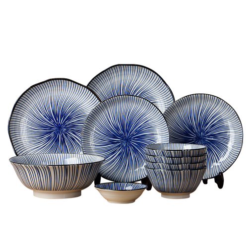 美浓烧(mino yaki)餐具套装 toki minoyaki 美浓烧 mino yaki) 日本