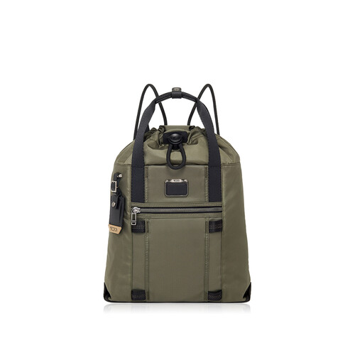 tumi途明alphabravo系列个性化抽绳设计男士双肩包橄榄绿0232700olvg