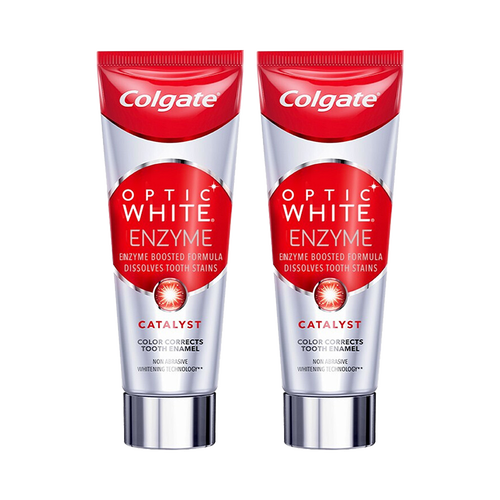 高露洁(colgate)牙膏 colgate 高露洁 进口酵素美白牙膏家庭装防蛀感