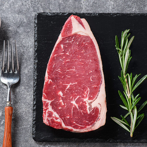 牛囤牧场国产原切西冷牛排300g单片装谷饲300天鲁西黄牛原切牛肉