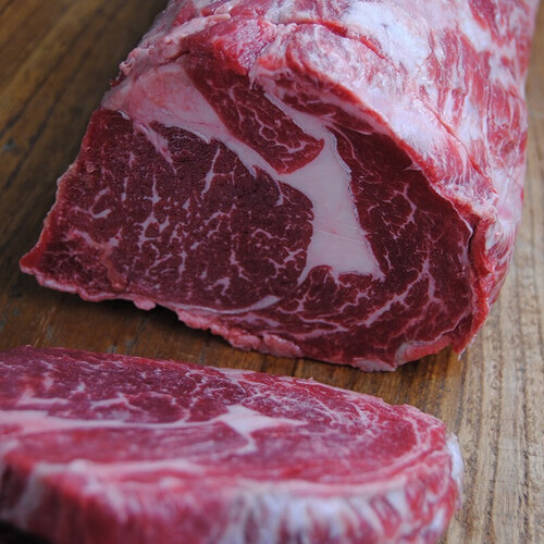 当顿庄园牛肉 当顿庄园 整切西冷眼肉牛排1500g 新鲜腌制儿童牛扒拼接