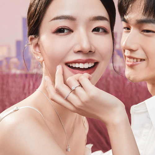 周大福chowtaifook钻石宠爱系列甜心项链18k金钻石吊坠u185970￥3500