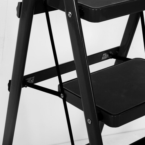 泉枫梯子家用折叠人字梯楼梯爬梯扶梯工程梯合梯踏步梯登高梯加厚4步