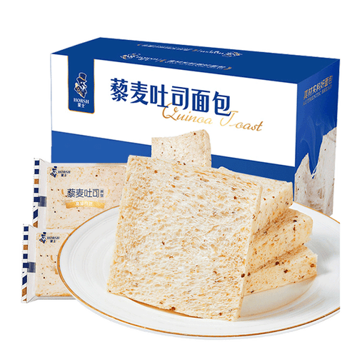 豪士(haoshi)藜麦吐司面包早餐三明治面包吐司整箱营养手撕代餐食品