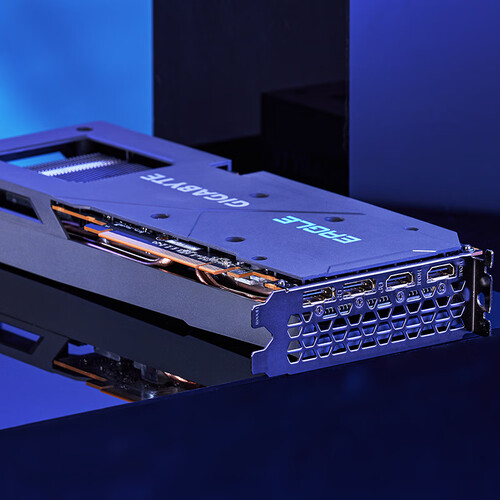 技嘉(gigabyte)显卡 gigabyte 技嘉 radeon rx 6600 eagle 猎鹰 8g