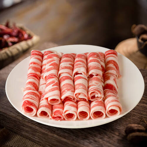 皓月羊肉 hao yue 皓月 香醇肥牛片 500g多少钱-聚超值