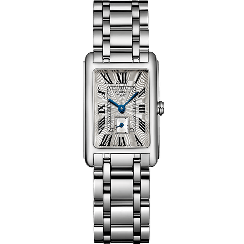 浪琴(longines)瑞士表 longines 浪琴 黛绰维纳系列方形手表瑞士石英