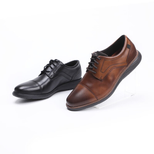 rockport乐步男鞋复古春秋款商务正装商务职场休闲鞋单鞋皮鞋ch5514ch