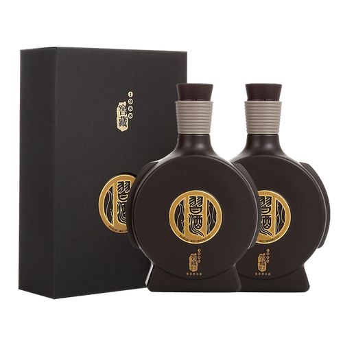 习酒窖藏1998感恩9853度酱香型白酒500ml2瓶双只礼盒装中秋送礼