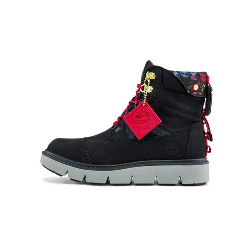 timberland添柏岚女鞋秋冬户外轻便软底保暖高帮系带马丁靴高帮靴a2