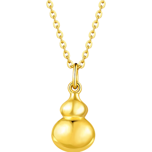 六福珠宝黄金吊坠 lukfook jewellery 六福珠宝 葫芦足金吊坠 l01gtbp