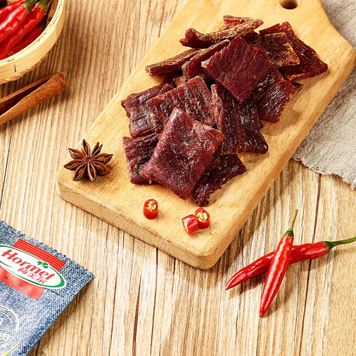 荷美尔(hormel)轻享薄切牛肉干 风干牛肉干35g*3 休闲零食办公零食