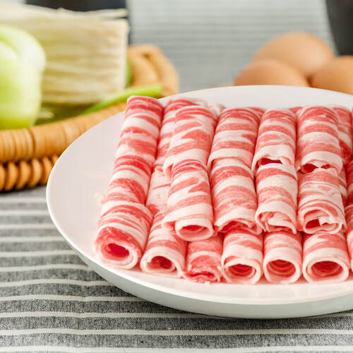 皓月羊肉 hao yue 皓月 香醇肥牛片 500g多少钱-聚超值