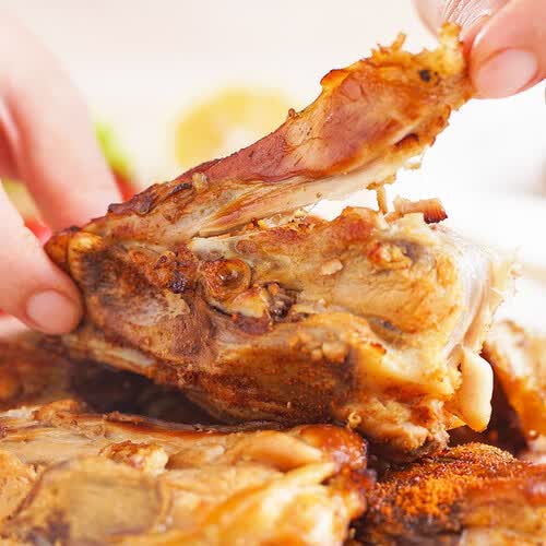 cp鸡肉 cp 正大食品 熏烤风味 炙烤手撕鸡架 1kg多少钱-聚超值