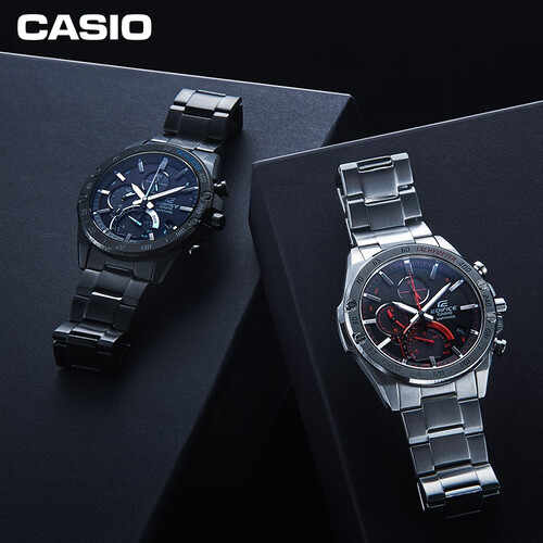 卡西欧(casio)日韩表 casio 卡西欧 手表 edifice轻薄系列蓝牙太阳能